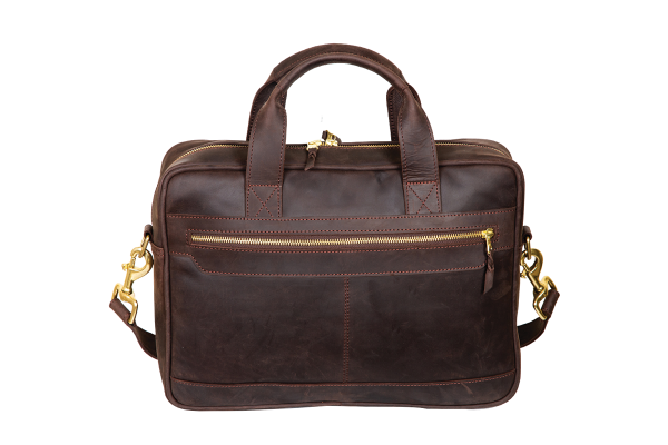 Stylish Pro Laptop Bag, mocha in color