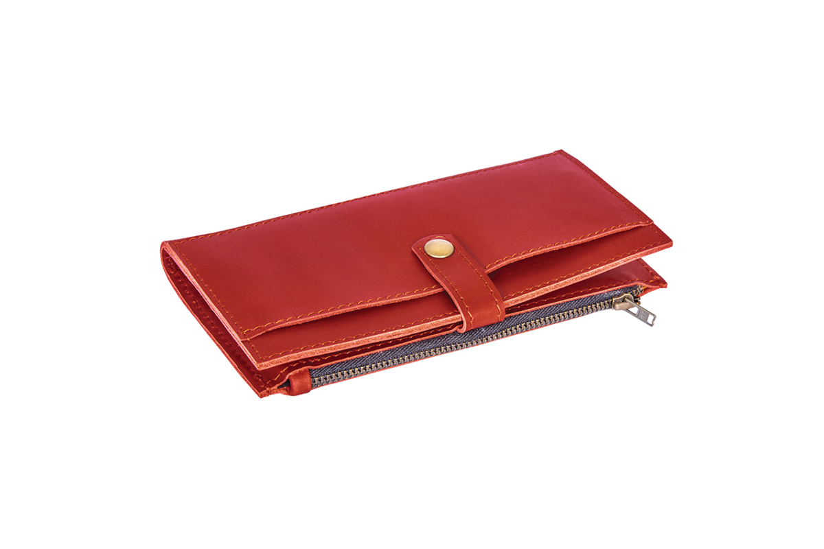 Zuri ladies wallet, Red - Image 4