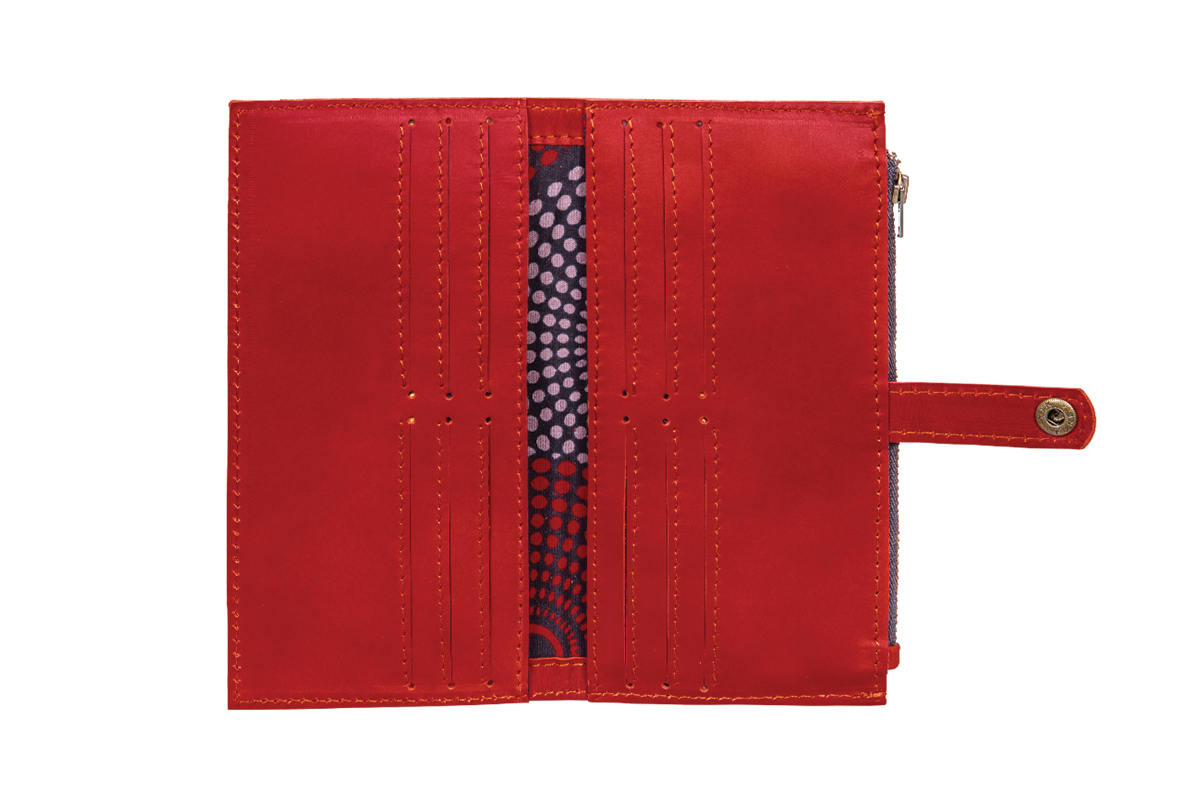 Zuri ladies wallet, Red - Image 3