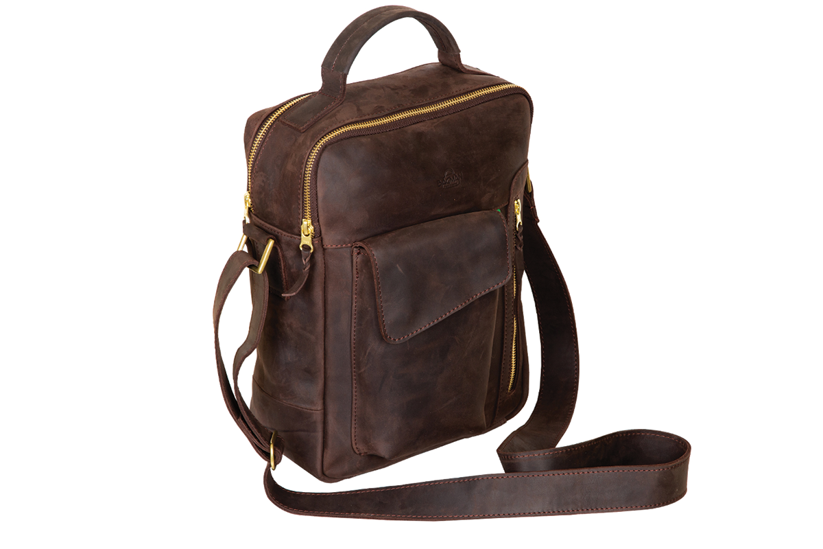 Man Bag, Mocha - Image 7