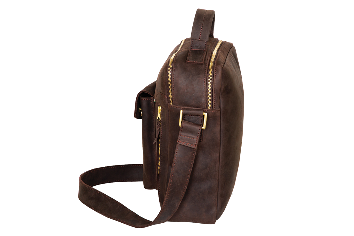 Man Bag, Mocha - Image 5