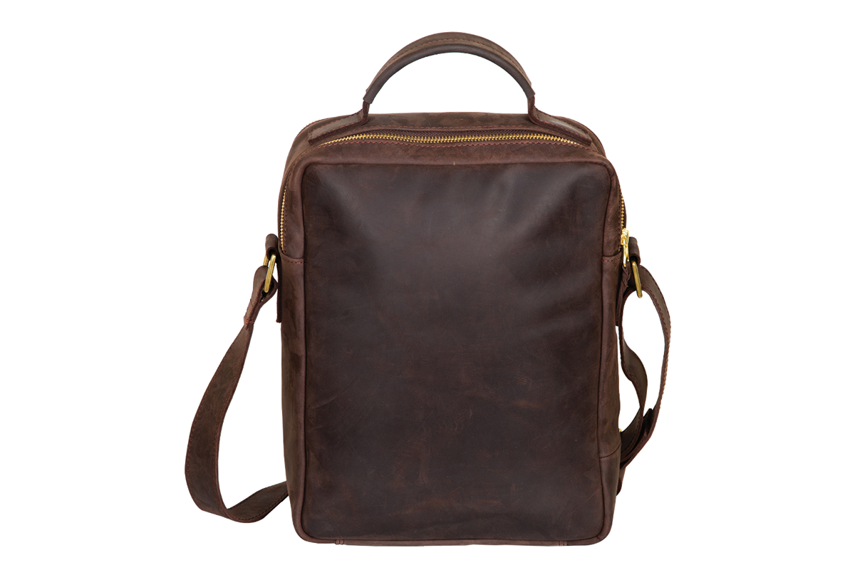 Man Bag, Mocha - Image 4