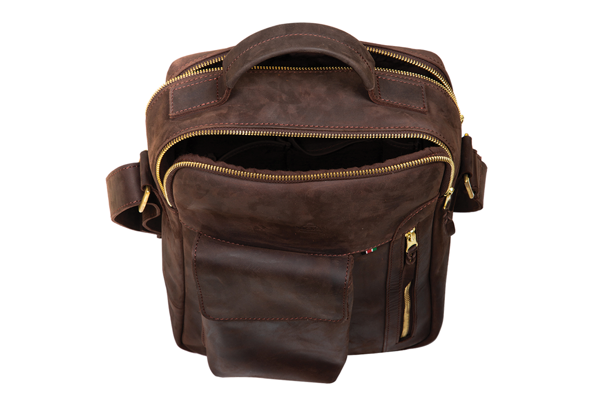 Man Bag, Mocha - Image 3