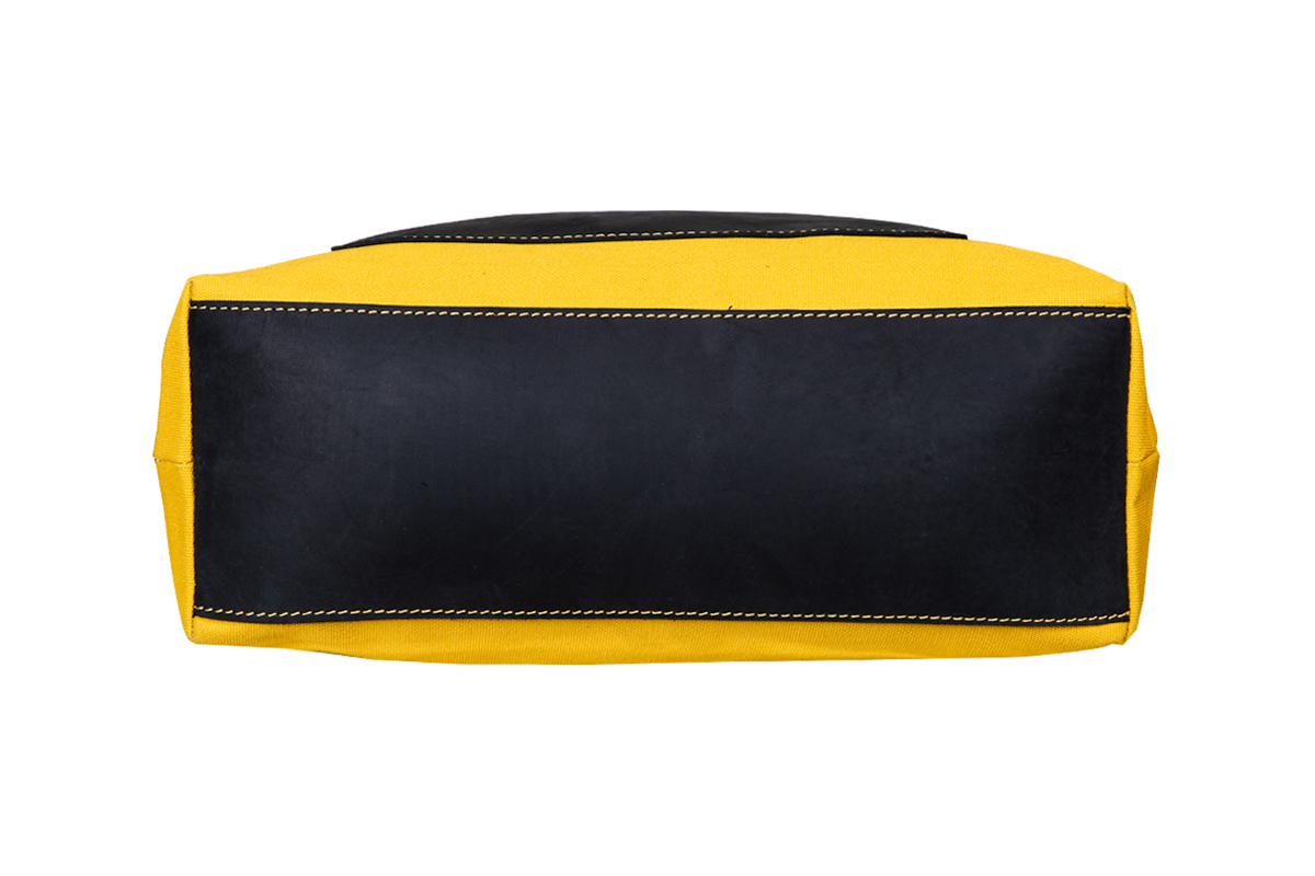 Marion Tote Bag, Yellow - Image 2