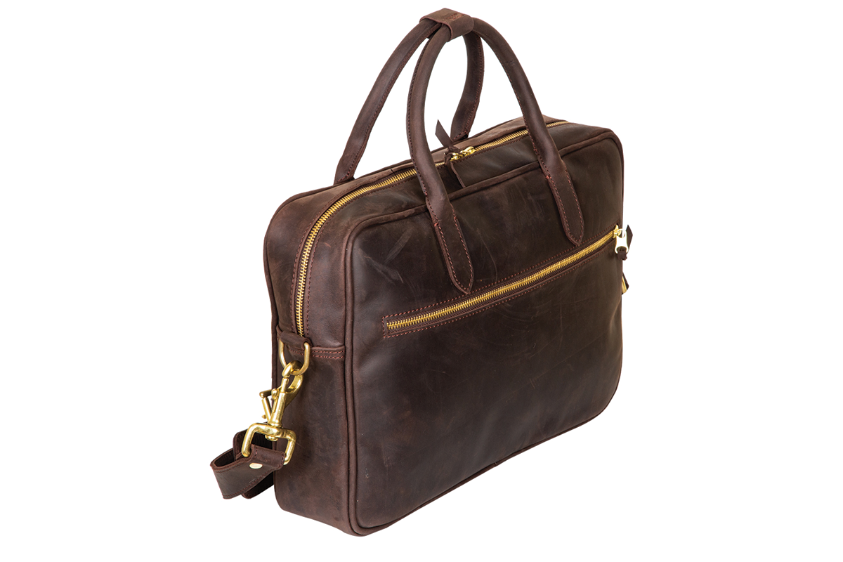 Briefcase 21, Mocha - Image 4