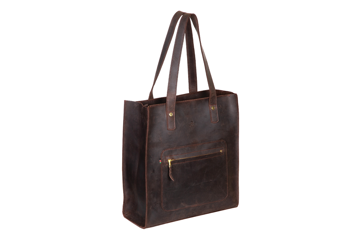 Tausi Tote Bag, Mocha