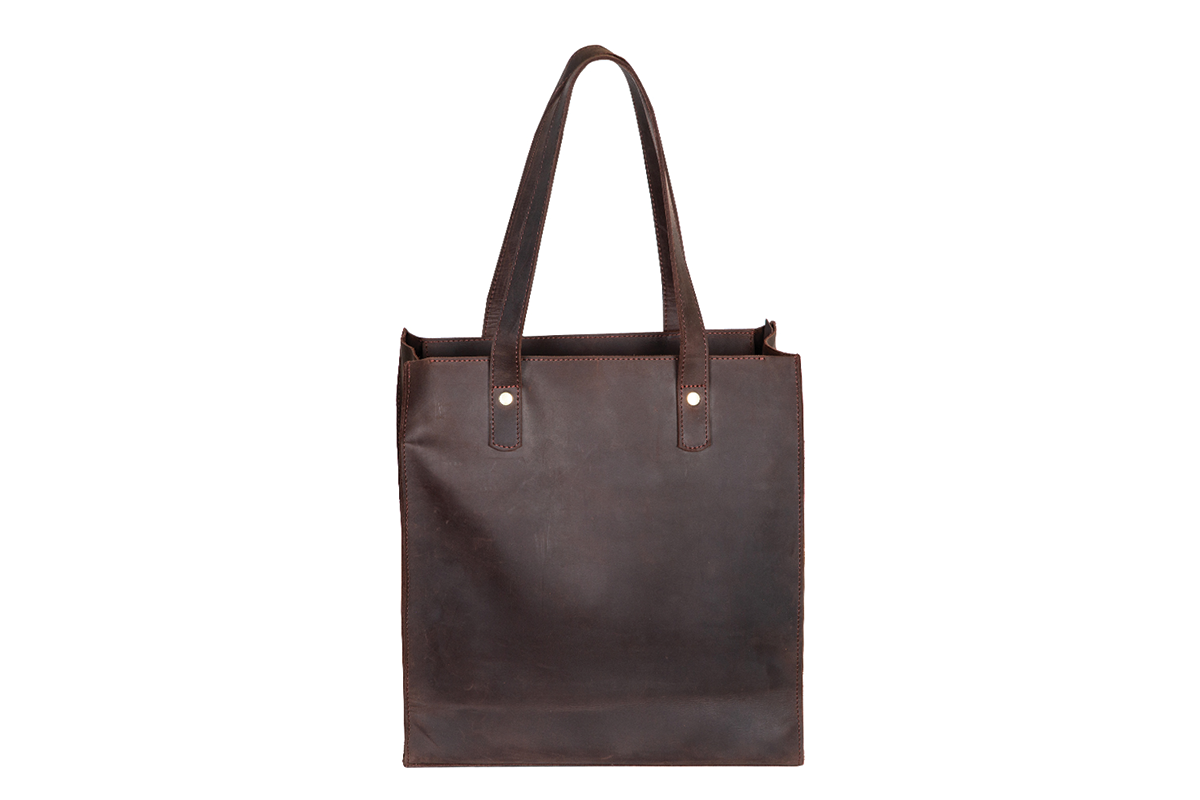 Tausi Tote Bag, Mocha - Image 4