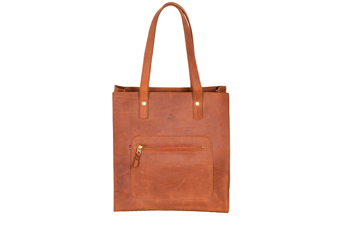 Tausi Tote Bag, tan