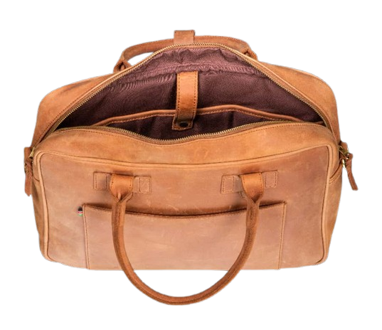 Briefcase 21, Chestnut - Image 9