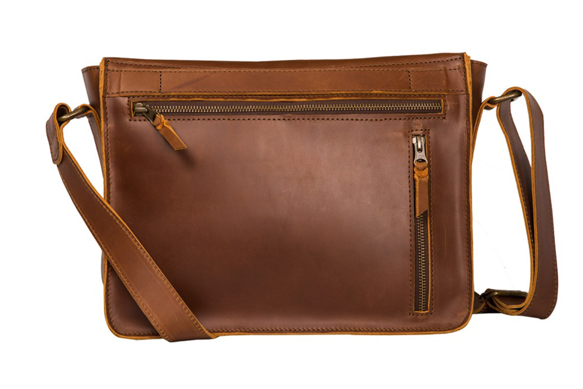 Messenger Bag, Brown - Image 2