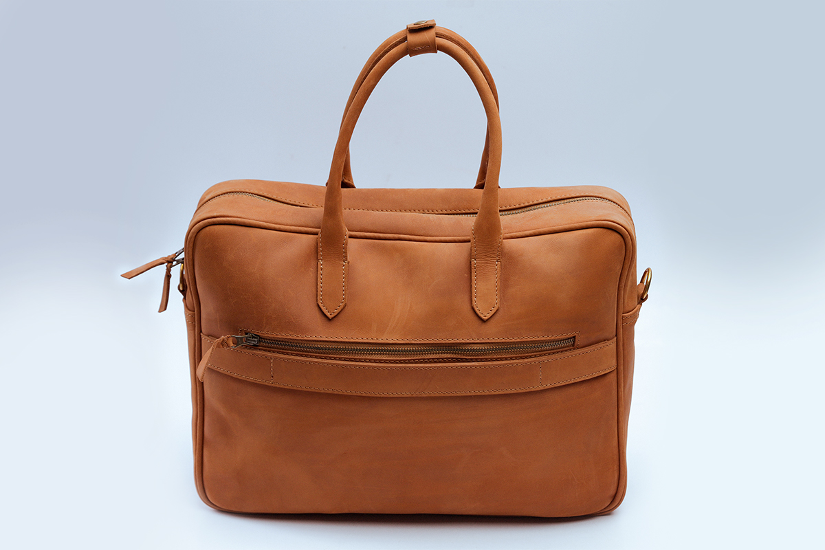 Briefcase 21, Chestnut - Image 2