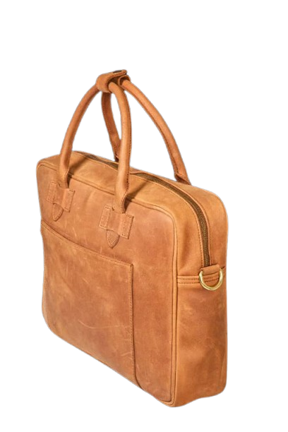 Briefcase 21, Chestnut - Image 4