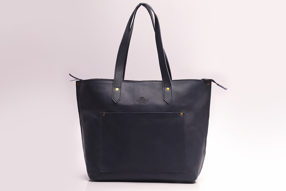 Nila Tote, Navy Blue